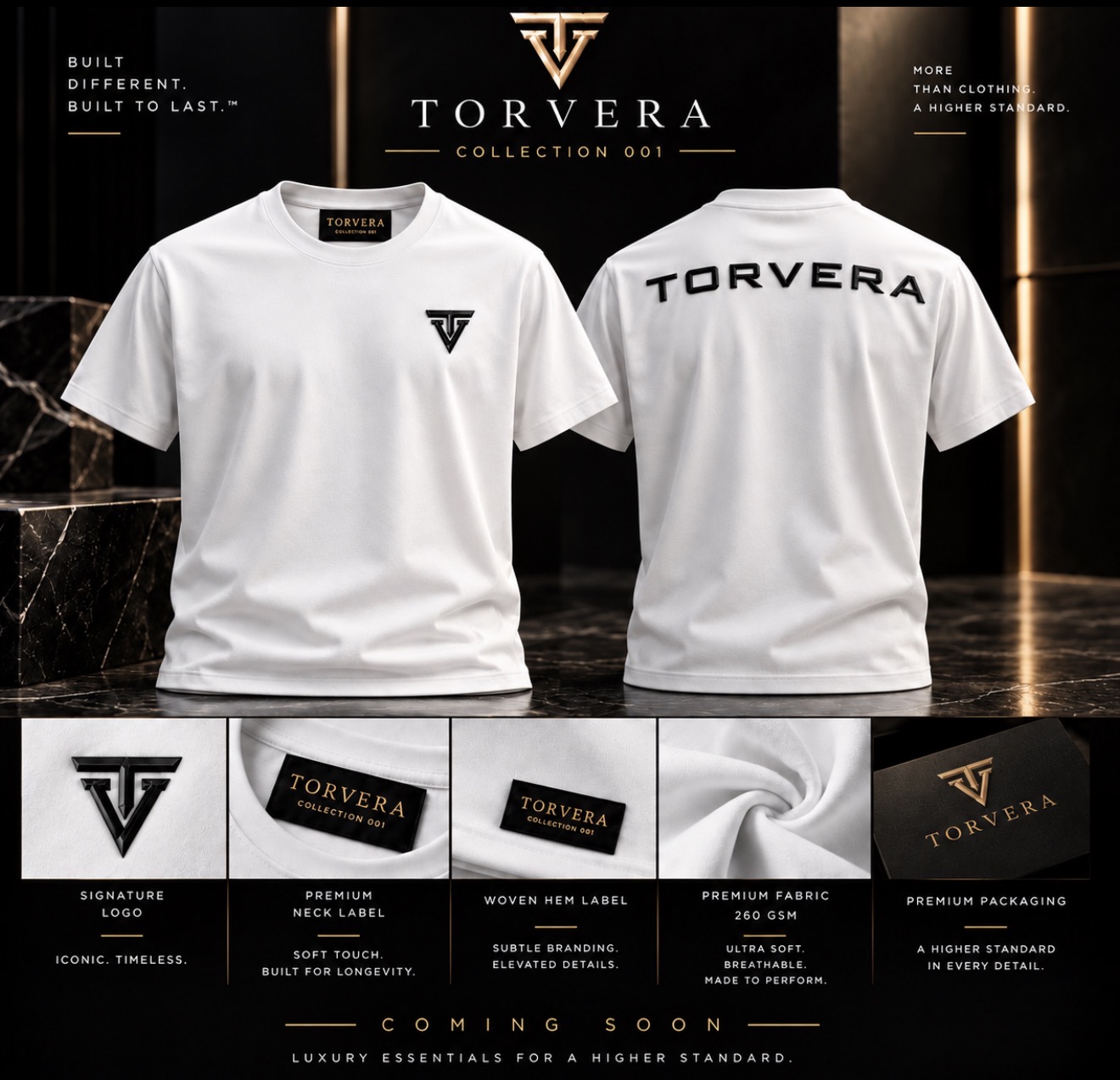 White Torvera Collection shirt
